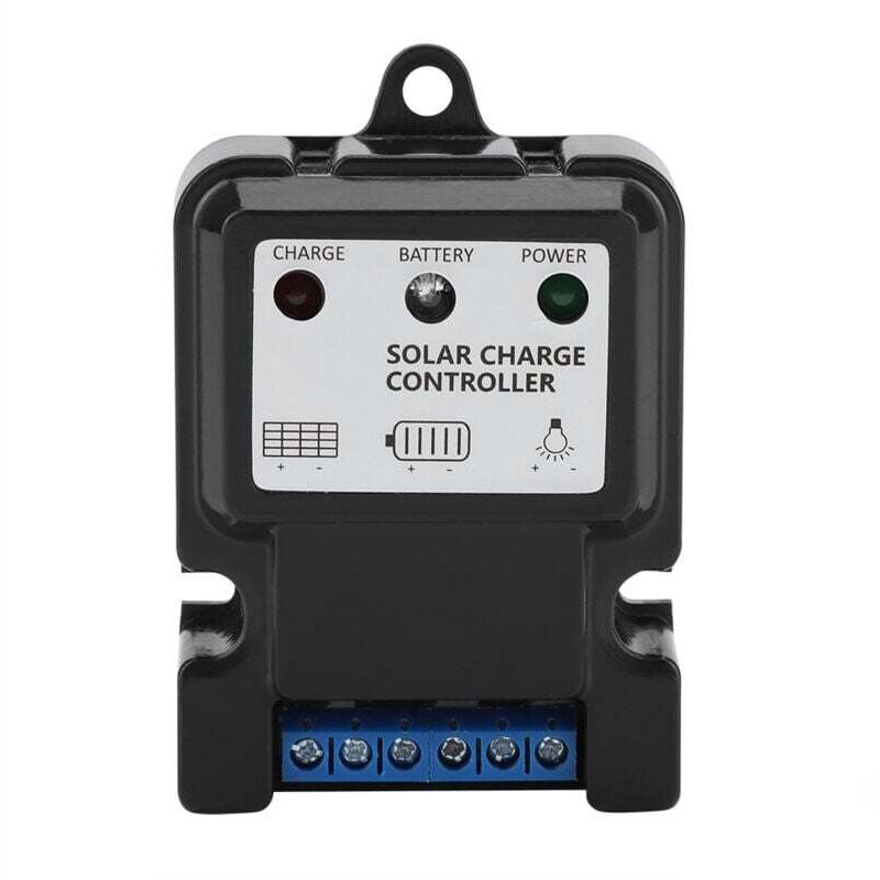 Contrôleur de Charge solaire pwm Intelligent Smart Solar Energy Discharge Charge Controller Protection Regulator Energy System(DHS-5S6V/12V 10A)