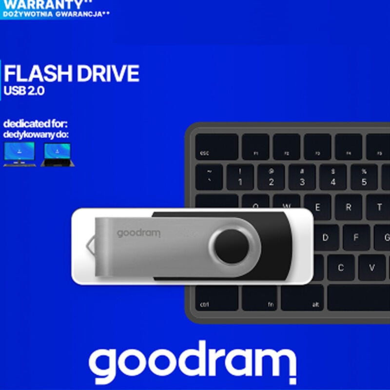 Trade Shop Traesio - Trade Shop - usb 2.0-Flash-Laufwerk, Datenspeicher, Goodram, ultraschnell - 4 gb