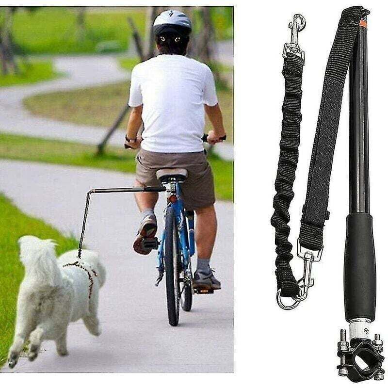 Fahrrad-Hundeleine, Fahrradträger-Abstandshalter, elastische Hundeleine