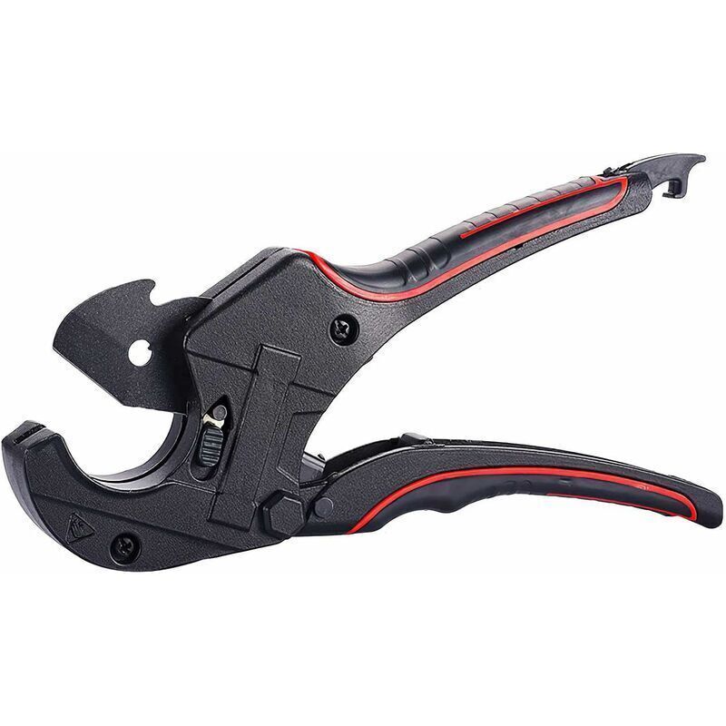 63-mm-PVC-Rohrschneider, Rohrschneiderzange, PVC-Rohrschneider, Rohrreparaturwerkzeug, zum Schneiden von PVC-, CPVC-, PE- und PPR-Rohren, zum