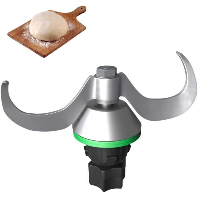 Couteau à Pâte pour Thermomix Bimby TM5 TM6, Couteaux Lames Mélangeur de Pâte pour Thermomix tm 5 tm 6 adaptées au Pétrissage du Pain