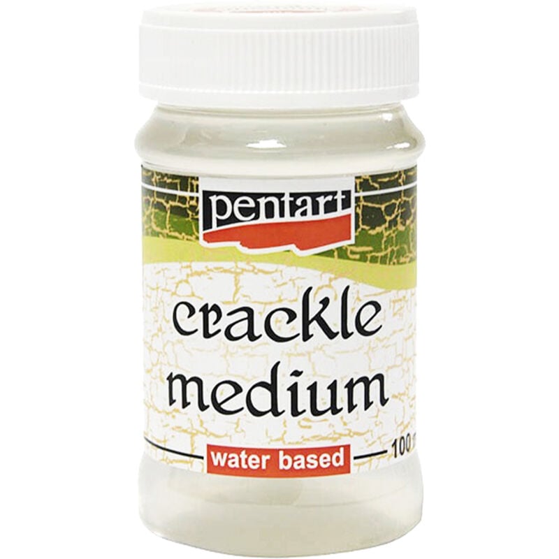 Crackle-Lack-Medium für Decoupage-Farben, Pentart Crackle-Lack 100 ml