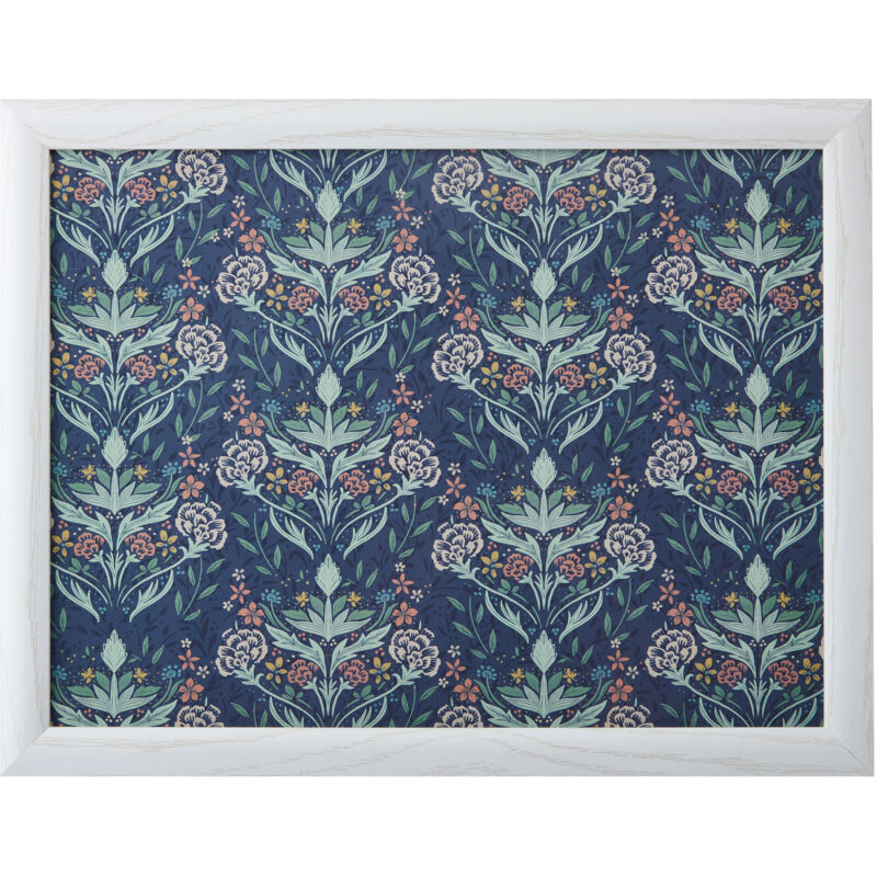 Creative Tops Floral Print Laptop-Tablett mit Kissen, Sitzsack gepolstert, Portable Lap Desk Laptop Tablett, 44 cm x 34 cm x 6 cm