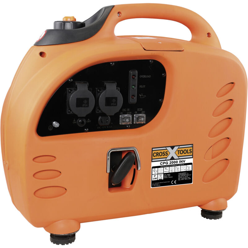 Cross Tools Inverter-Stromerzeuger CPG2000INV 2400 Watt Benzin Inverter