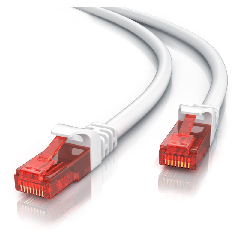 Csl-computer - csl Cat 6 Gigabit Ethernet lan Kabel - mehrfach geschirmt - utp Gigabit - 1000 Mbit/s - Patchkabel - Netzwerkkabel - 30m