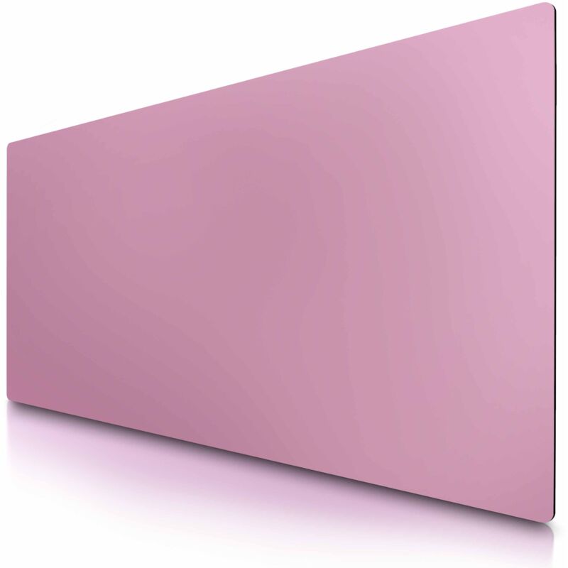 Csl Mauspad, Schreibtischunterlage xxl, Elegante Leder Optik, Mousepad 900 x 400 mm, Dunkelrosa