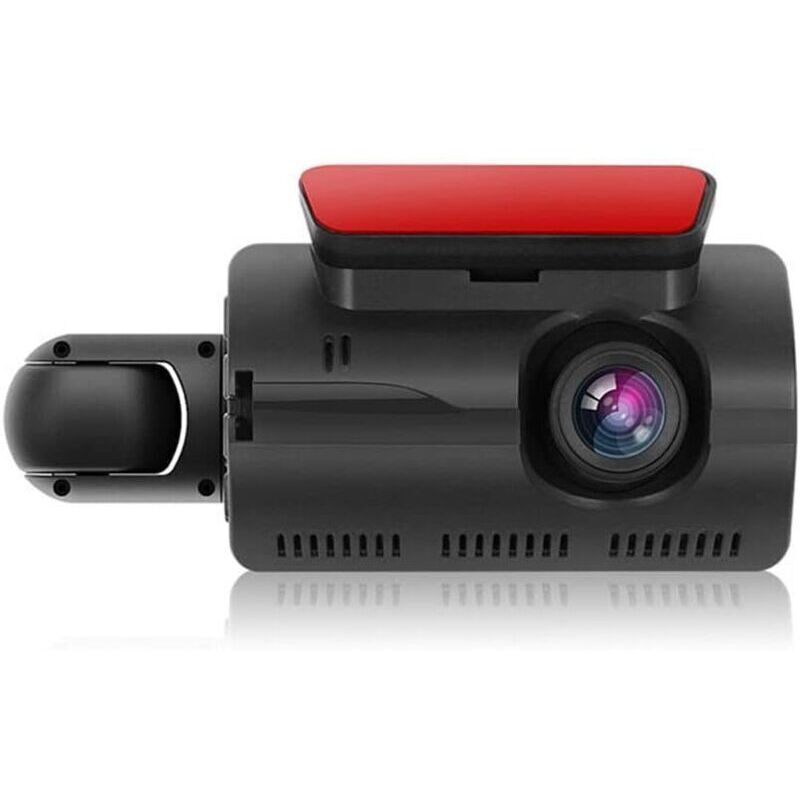 Csparkv – 1296P Dashcam – Zwei 170°-Frontkameras – Nachtsicht – 3-Zoll-IPS-Bildschirm – G-Sensor – Parküberwachung