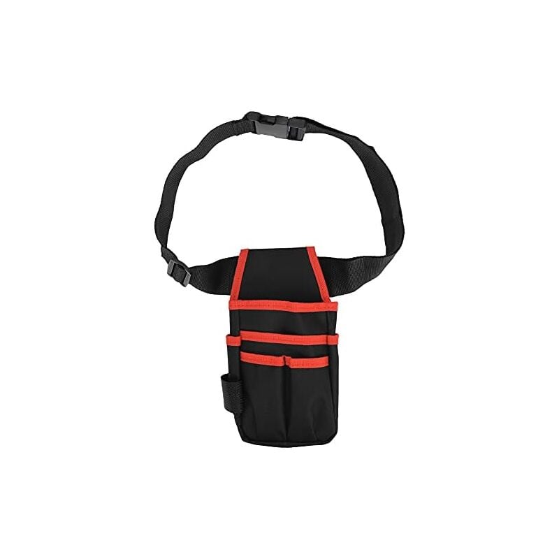 13 x 26 cm Werkzeug-Gürteltasche mit 6 Taschen, Werkzeug-Gürteltasche aus Oxford-Stoff, Aufbewahrungstasche für kleine Reparaturwerkzeuge für