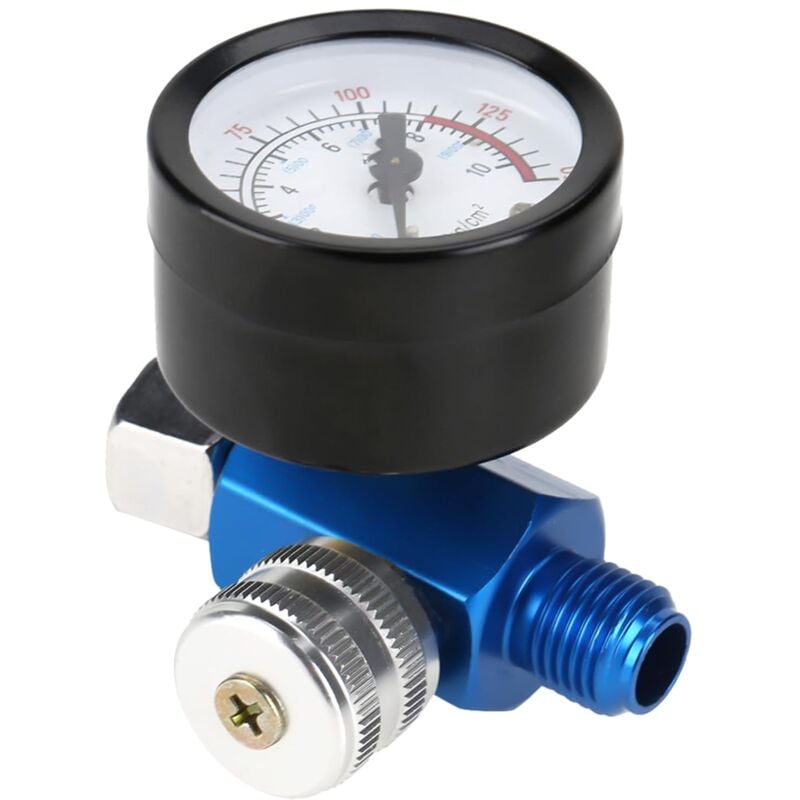 CSPARKV 1/4 Sprühfarbe, Luftdruckregler, Messgerät, Zubehör für pneumatische Werkzeuge, Regler-Set, Einstellventil für pneumatische Werkzeuge,