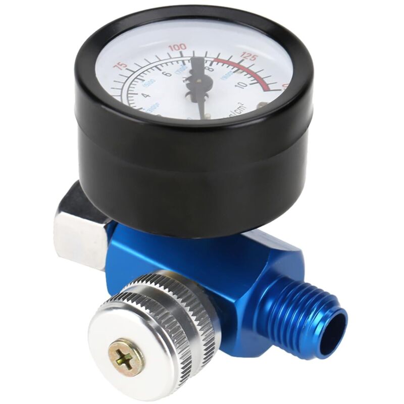 CSPARKV 1/4 Sprühfarbe, Luftdruckregler, Messgerät, Zubehör für pneumatische Werkzeuge, Regler-Set, Einstellventil für pneumatische Werkzeuge,