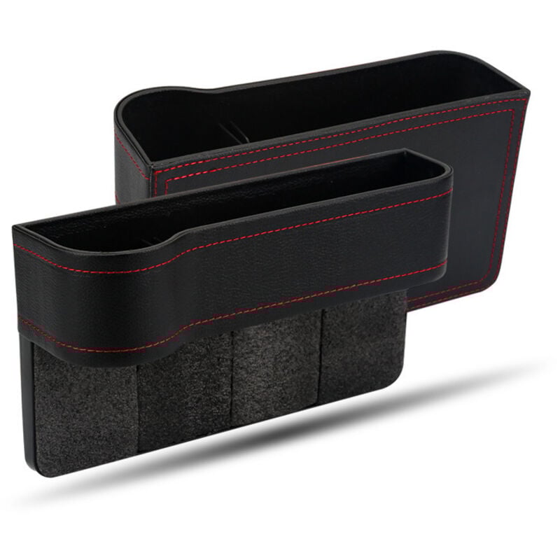 CSPARKV 2 Stück Autositz-Seiten-Organizer, Auto-Organizer, Autositz-Organizer, Autositz-Seitentasche, Organizer zur Aufbewahrung von Handys,