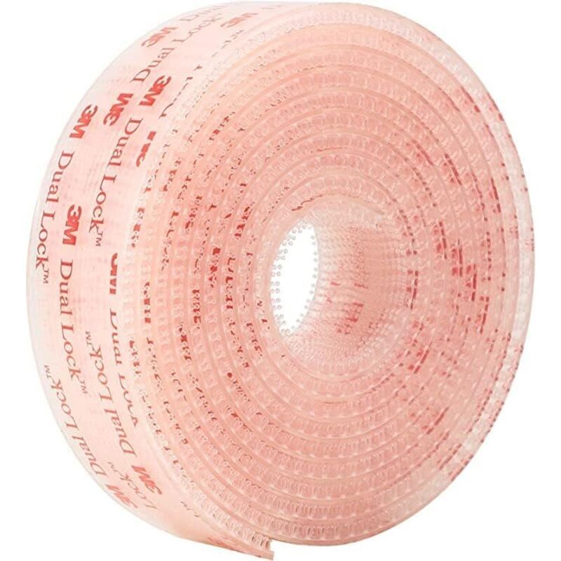 Csparkv - 3M-Doppelverschluss, transparentes, wiederverschließbares Verschlusssystem, Schnappverschluss, stark haftendes Produkt für Auto, Dashcam,