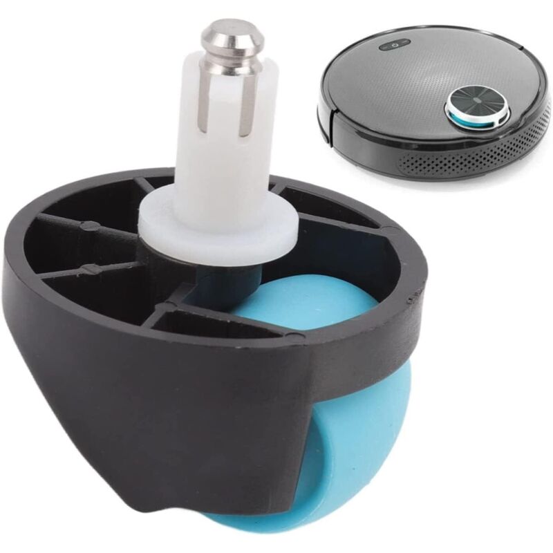 Csparkv - 4,8 × 4,8 × 4,8 cm) Kehrroboter-Rad, Universal-Roboter-Staubsauger-Rad, Ersatz-Vorderrad für Roboter-Staubsauger