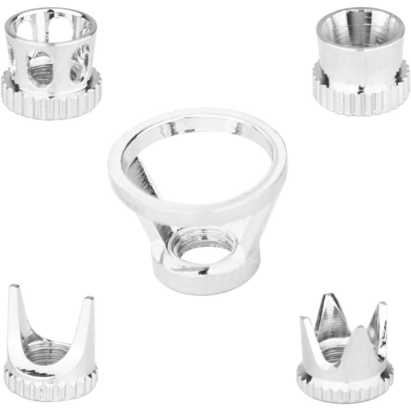 Csparkv - 5 Stück Universal-Airbrush-Nadelkappen-Ersatz für verschiedene Sprüheffekte