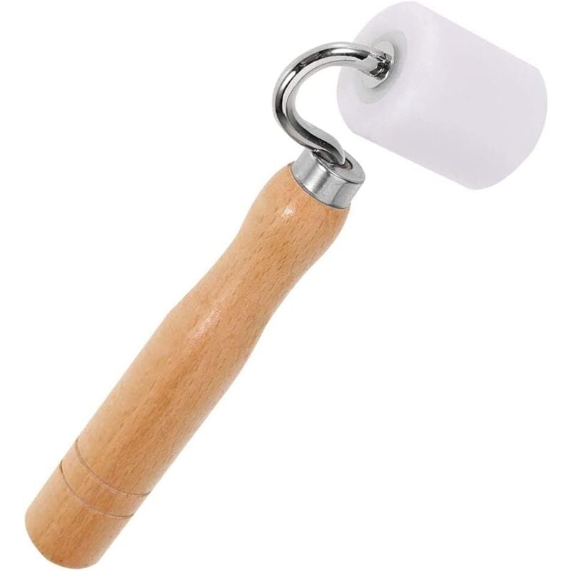 Csparkv - Flache Andruckrolle, Tapetennahtrolle, Andruckrollenwerkzeug, Handandruckrolle, für Innenecken, Tapeten, Heimwände, Hand-DIY-Werkzeug