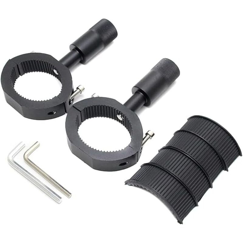 Motorrad-Scheinwerferhalterung, Metall-Motorrad-Scheinwerferhalterung, zusätzliche Scheinwerferhalterung, Stangenrohrklemme, universelle