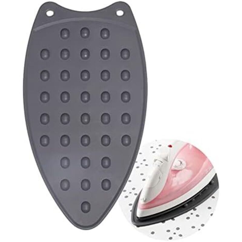 Silikon-Bügeleisenablage, hitzebeständige Bügelmatte, Silikon-Bügeleisenhalter, für Bügelbrett, rutschfeste Bügelmatte - Csparkv