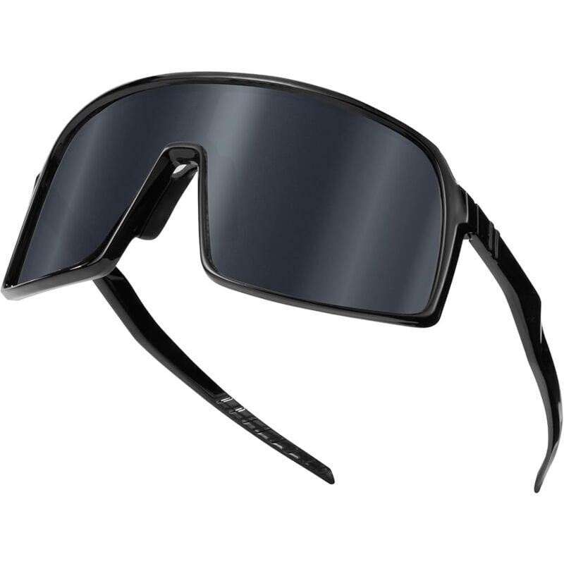 Sport-Sonnenbrille Herren Polarisierte Fahrrad-Sonnenbrille mit Schutz für Radfahren, Skifahren, Outdoor-Sport - KZQ