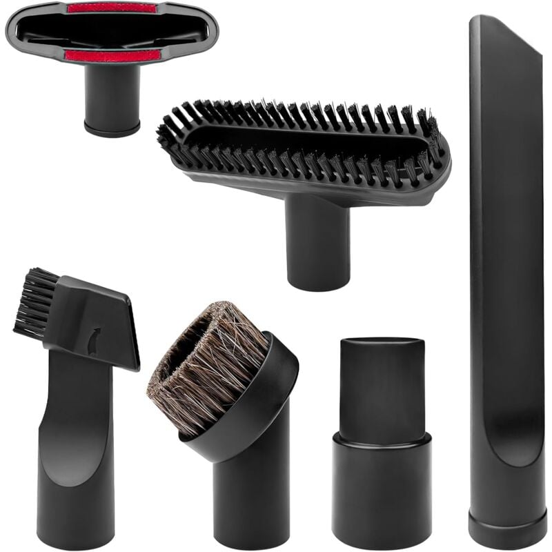 CSPARKV Staubsauger-Bürsten-Set, 6 Stück, Staubsauger-Düse, Staubsauger-Zubehör, Staubsauger-Bürsten-Werkzeug, Staubsauger-Düsen-Set, Düsendüse, zum