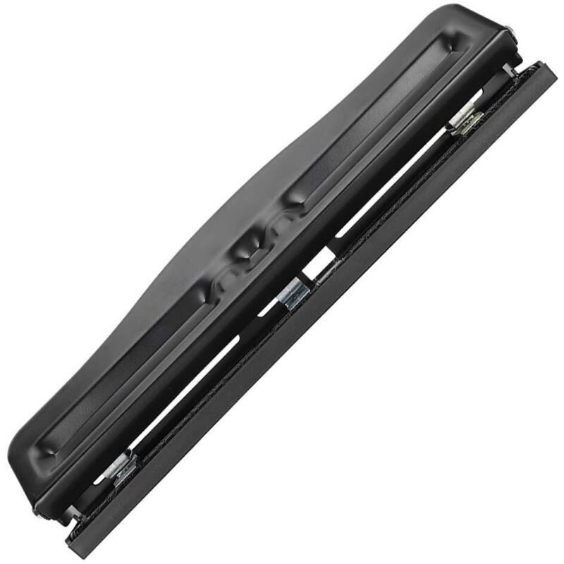 Csparkv - Verstellbarer Locher, 3-Loch-Papierlocher, Metalllocher, Bindestanzer, manueller Locher, Desktop-Locher für Home-Office-Zubehör, Locher