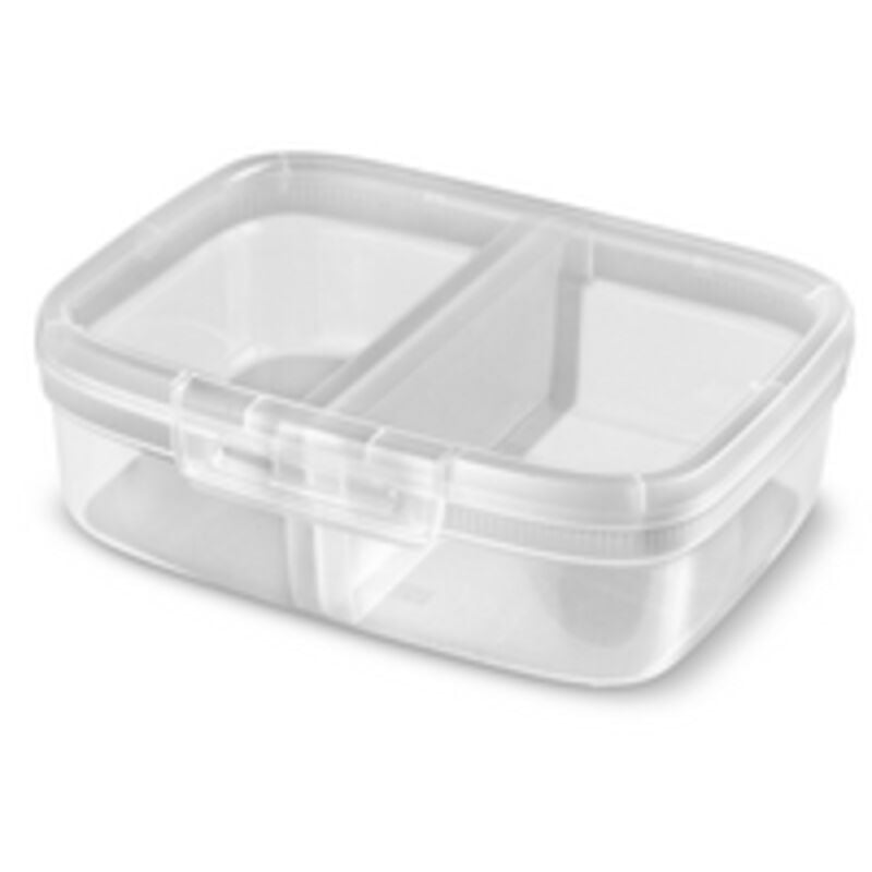 Snap Box Behälter mit Teiler, 1.8L, Transparent - Curver