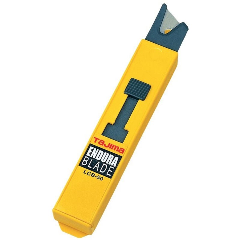 Tajima Ersatzklingen Spender mit SB-Karte, gelb, 1 Stück, geeignet für Bauholz