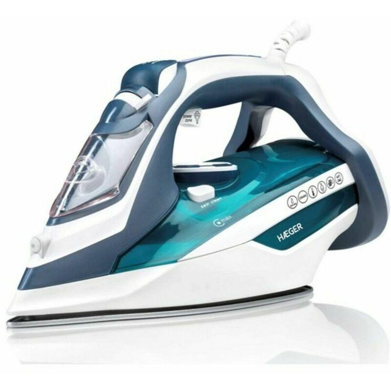 Haeger SI-280.012B Dampfbügeleisen Weiß 2800W