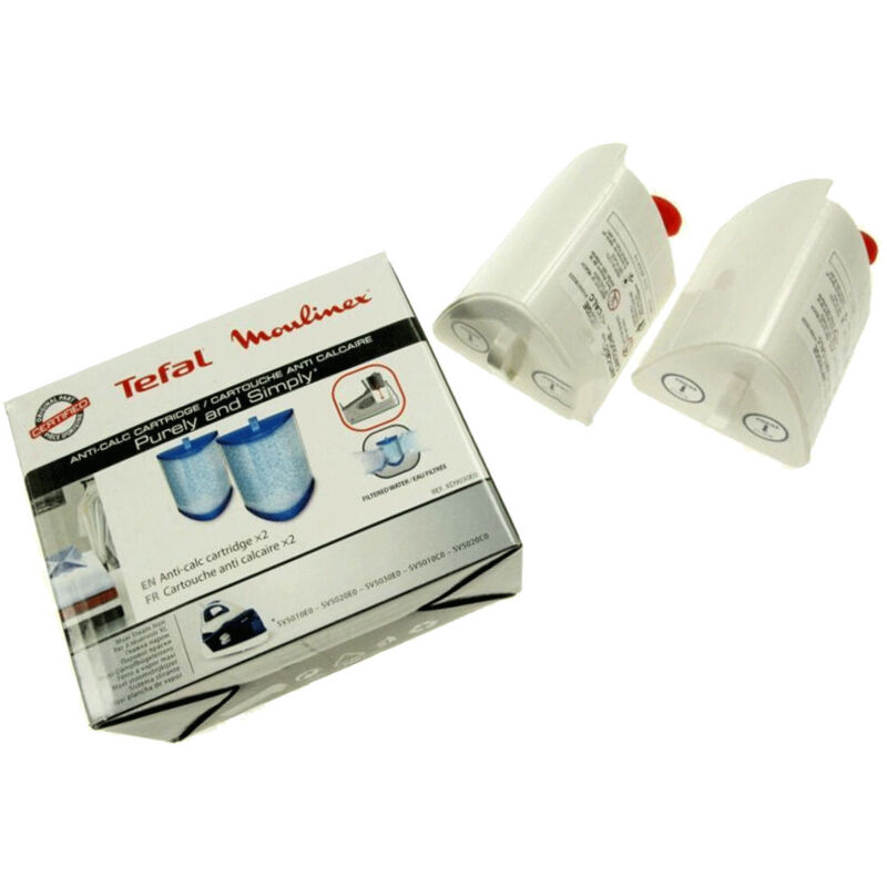 Ersatzteil - Filterkartuschen (x2) für Simply and Purely-Bügeleisen - - MOULINEX, TEFAL, CALOR