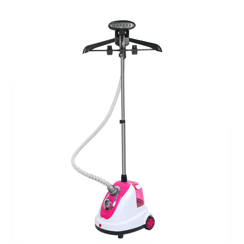 Dampfbügeleisen 1.7LDampfglätter Dampfbürste Dampfstation Dampfbügler 1700W Rosa