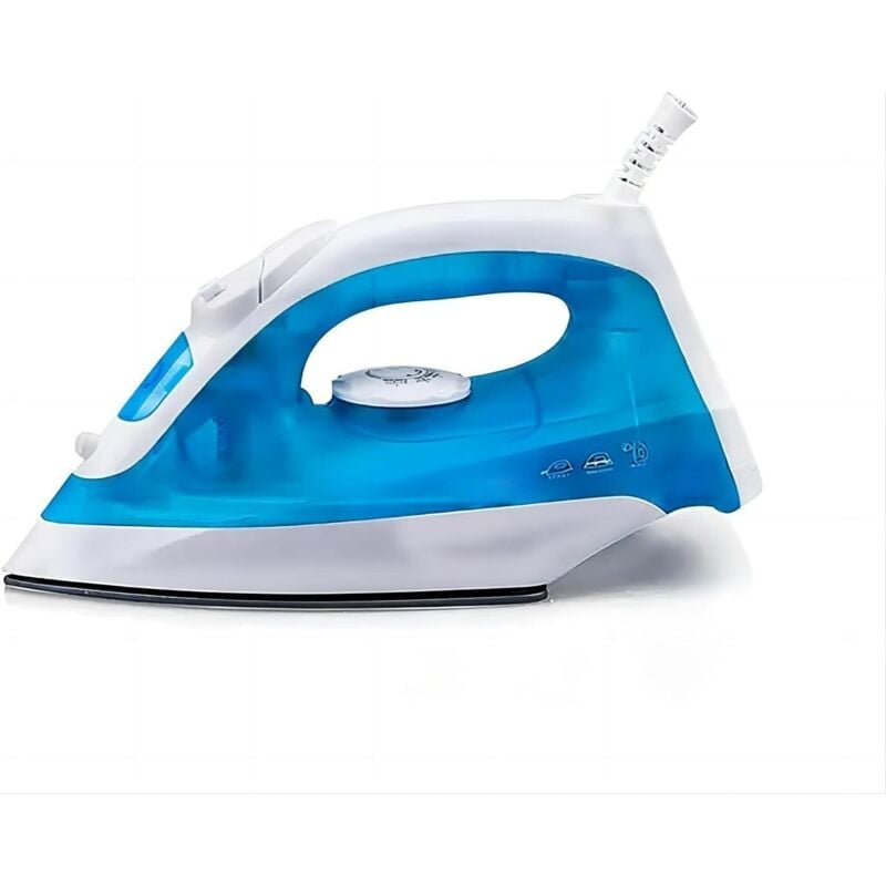 Dampfbügeleisen (1200 W, Dampfleistung 55 g/min), Bügeleisen, Selbstreinigung, Jet-Funktion, Anti-Tropf-System, Vertikaldampf