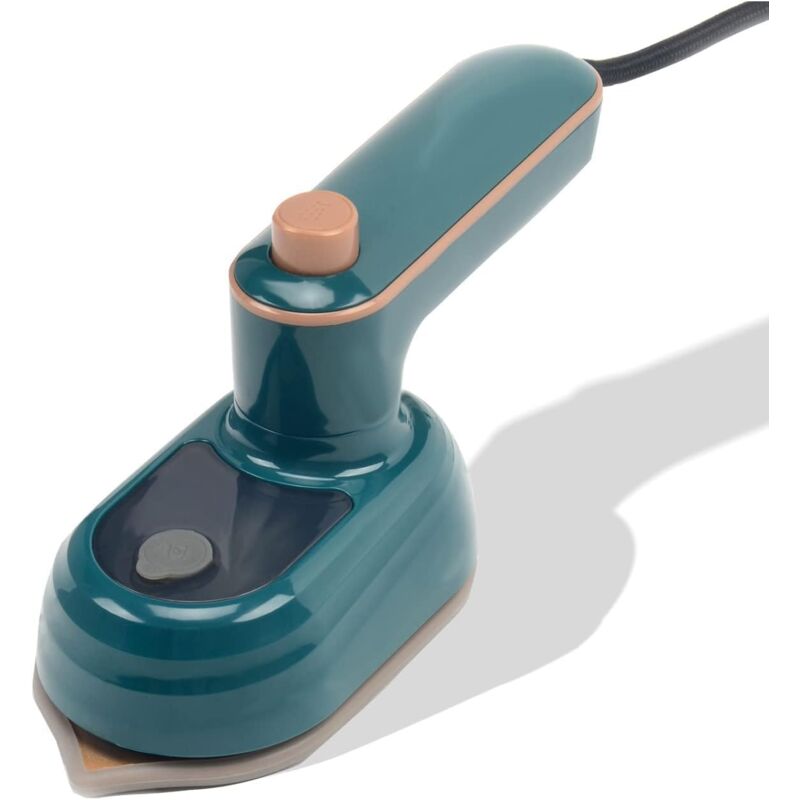 Dampfbügeleisen: Reisebügeleisen, Mini-Bügeleisen, schnelles Aufheizen, 50-ml-Wassertank, nass und trocken für Zuhause und unterwegs, Grün