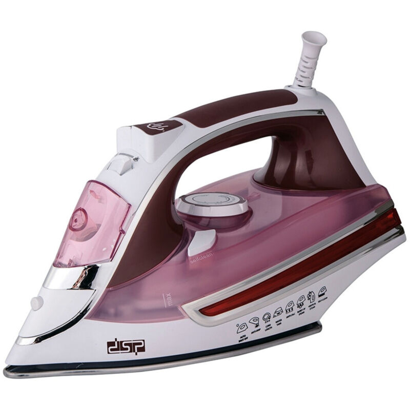 Trade Shop Traesio - Trade Shop - dampfbügeleisen 2000 w dampfthermostat keramikplatte dampfbügeleisen -