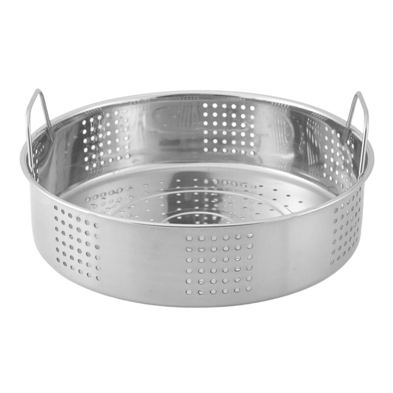 Dampfkorb aus Edelstahl, zum Dämpfen von Lebensmitteln zum Dämpfen von Dim Sum, Knödeln, Brötchen, Gemüse, Fleisch, Fisch, Reis