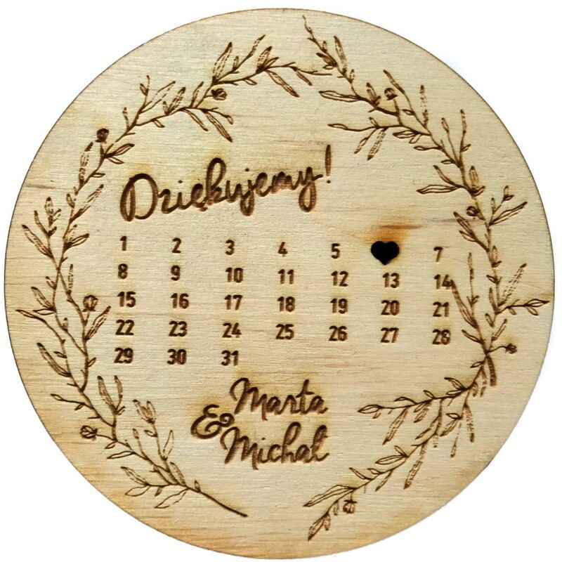 DANKE FÜR GÄSTE Hochzeit Taufe Magnetkreis