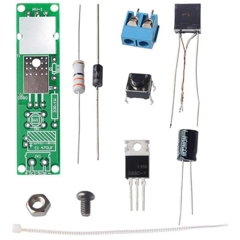 Tlily - DC3-5V diy Kit Hoch Spannung Generator Lichtbogen ZüNder Feuerzeug Kit für diy Elektronisch Produktion Suite