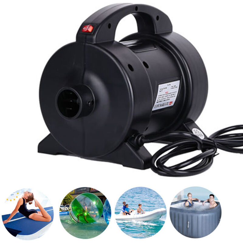 Eosnow 1600W Elektrische Pumpe tragbare Luftmatratze für Pool Floß -Bettboot