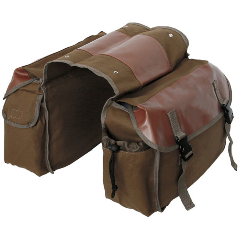 Motorrad Große Kapazität Satteltasche Motorrad Reiten Reise Leinwand Wasserdichte Packtaschen Box Seite Werkzeuge Tasche für - Decdeal