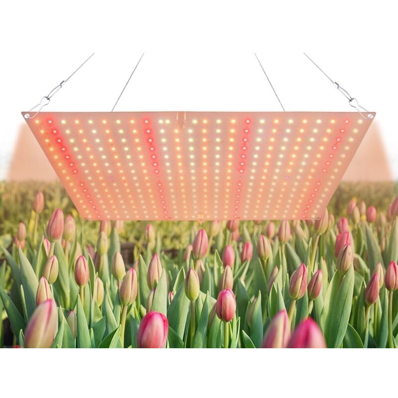 Decdeal - Pflanzenlicht led skopule fill fill -Spektrum Anbau Quantum Board IP20 Wasserdichtes Natürliches Konvektion Wärme -Dissipation Design Zwei