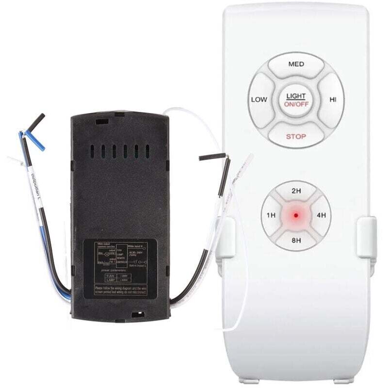 Deckenventilator-Fernbedienungsset, universelle intelligente Deckenventilator- und Lichtfernbedienung für Hunter's Harbor Breeze