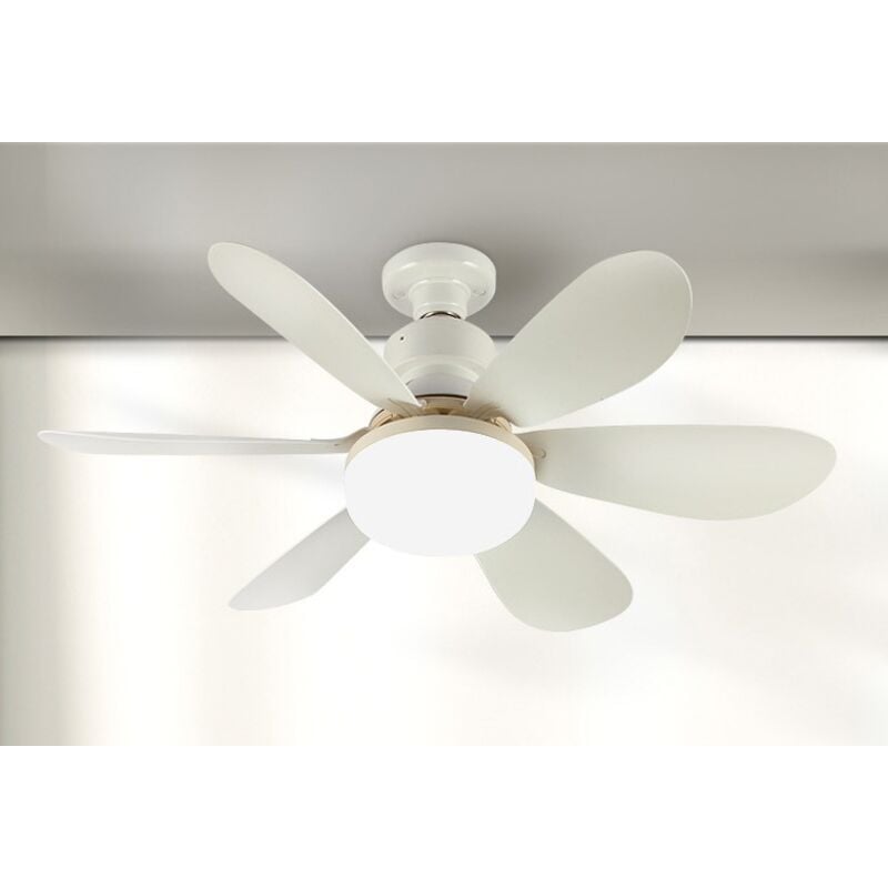 Deckenventilator mit Licht und Fernbedienung, 40 w dimmbarer LED-Deckenventilator mit E27-Fassung, Deckenventilator-Kronleuchter für Schlafzimmer,