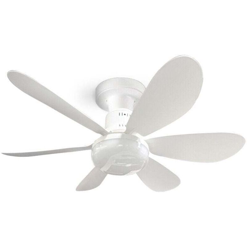 Deckenventilator mit Licht und Fernbedienung, dimmbarer 40-W-LED-Deckenventilator mit E27-Fassung