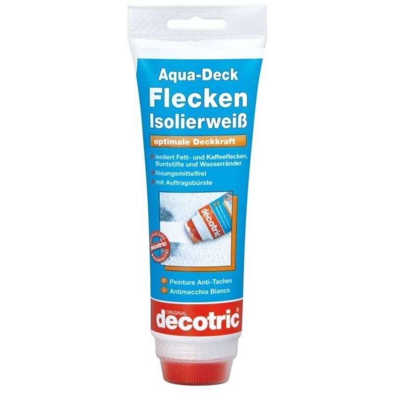 Aqua-Deck Isolierweiß 250 ml weiß Wandfarbe - Decotric
