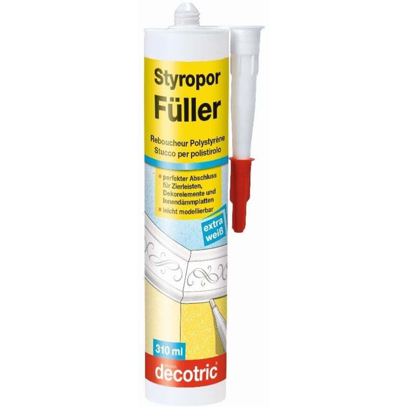 Styropor-Füller 310 ml weiß - Decotric