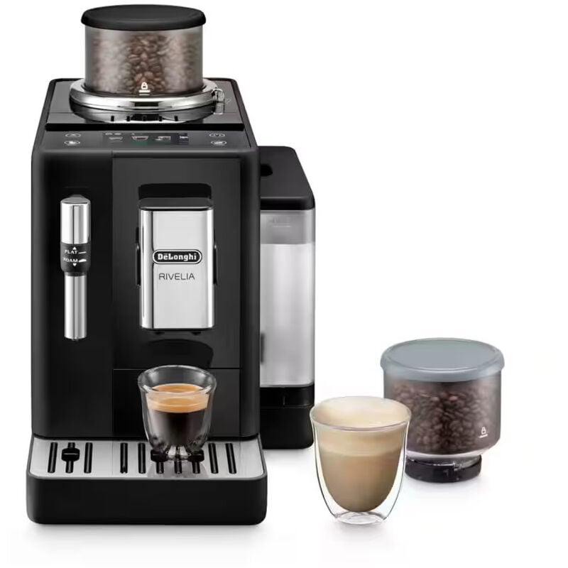 De Longhi Rivelia EXAM440.35.B Kaffeevollautomat 1,4 l, schwarz