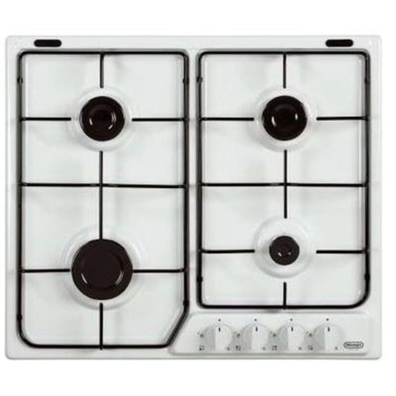 DeLonghi YBF 46 ASV Kochfeld Weiß Integriert Gaskochfeld 4 Zone(n)