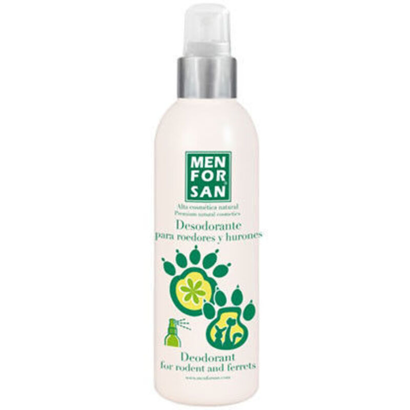 Menforsan - Deodorant 125 ml mit Talk -Aroma fЩr Nagetiere und Frettchen - 0,2 kg