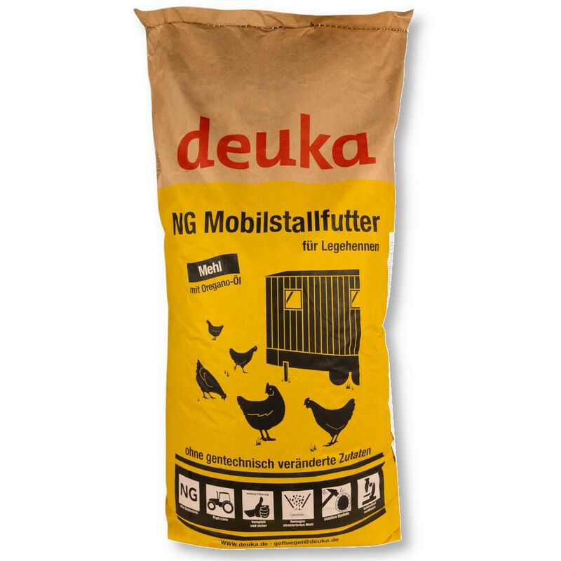 Ng Mobilstallfutter 25 kg Alleinfutter Legehennen Hühnerfutter Geflügel - Deuka