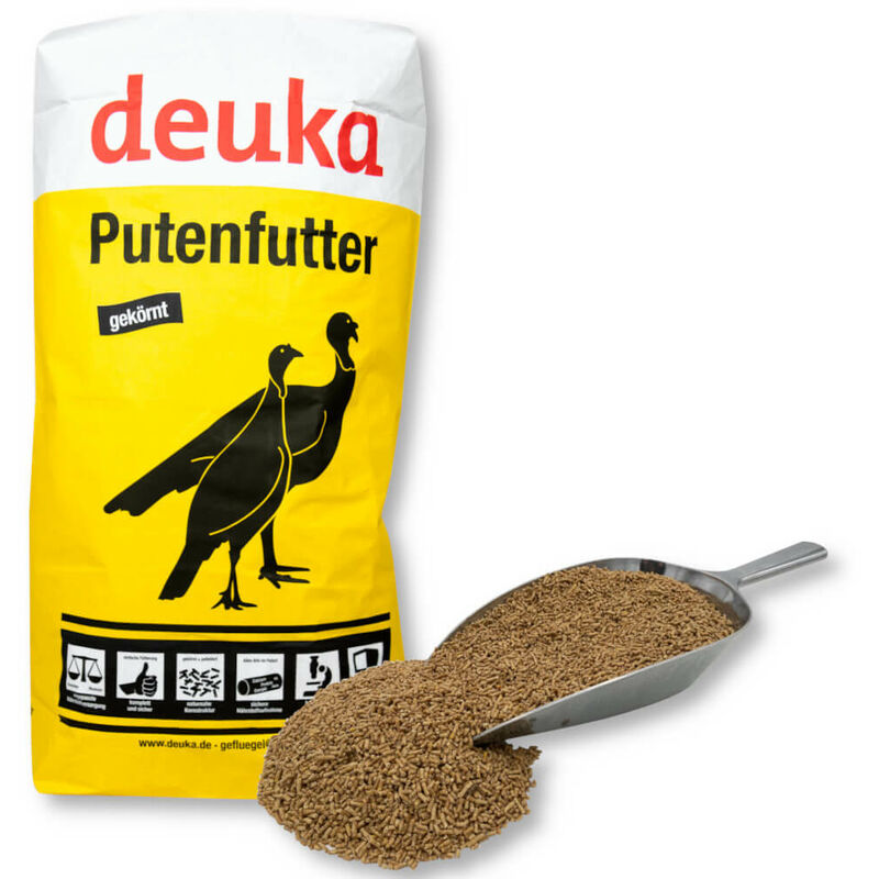 Putenmastfutter Putenstarter P2 25 kg Hühnerfutter Putenfutter Geflügel - Deuka
