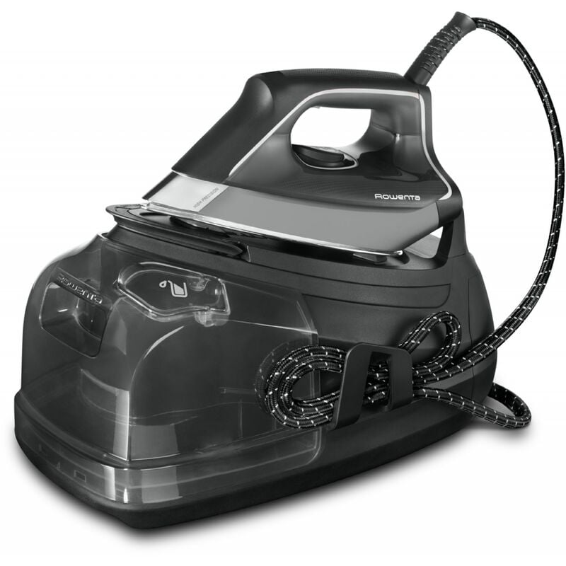 Rowenta Perfect Steam Pro DG 8622, Dampfbügelstation ,schwarz/silber