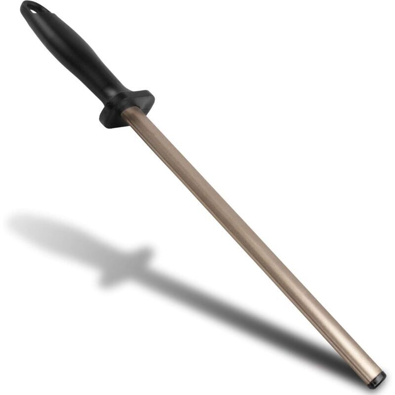 Diamantbeschichteter Wetzstahl, professioneller Messerschärfer mit diamantbeschichteter Schleifstange, die Ihr Zuhause nicht beschädigt, ca. 20 cm
